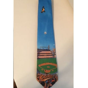 1993 Baltimore Orioles MLB ~ RALPH MARLIN & CO Tie